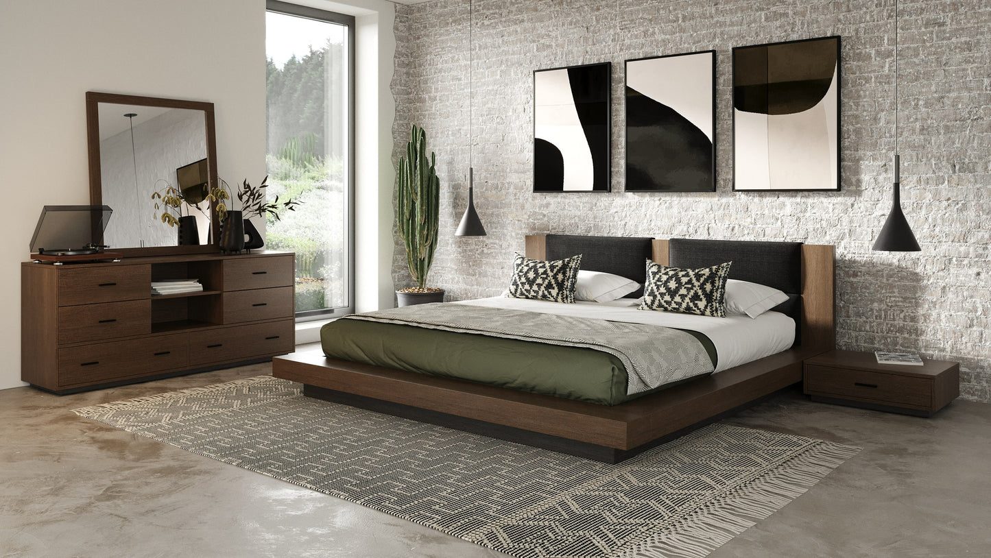 Nova Domus Fantasia Contemporary Dark Walnut Dresser