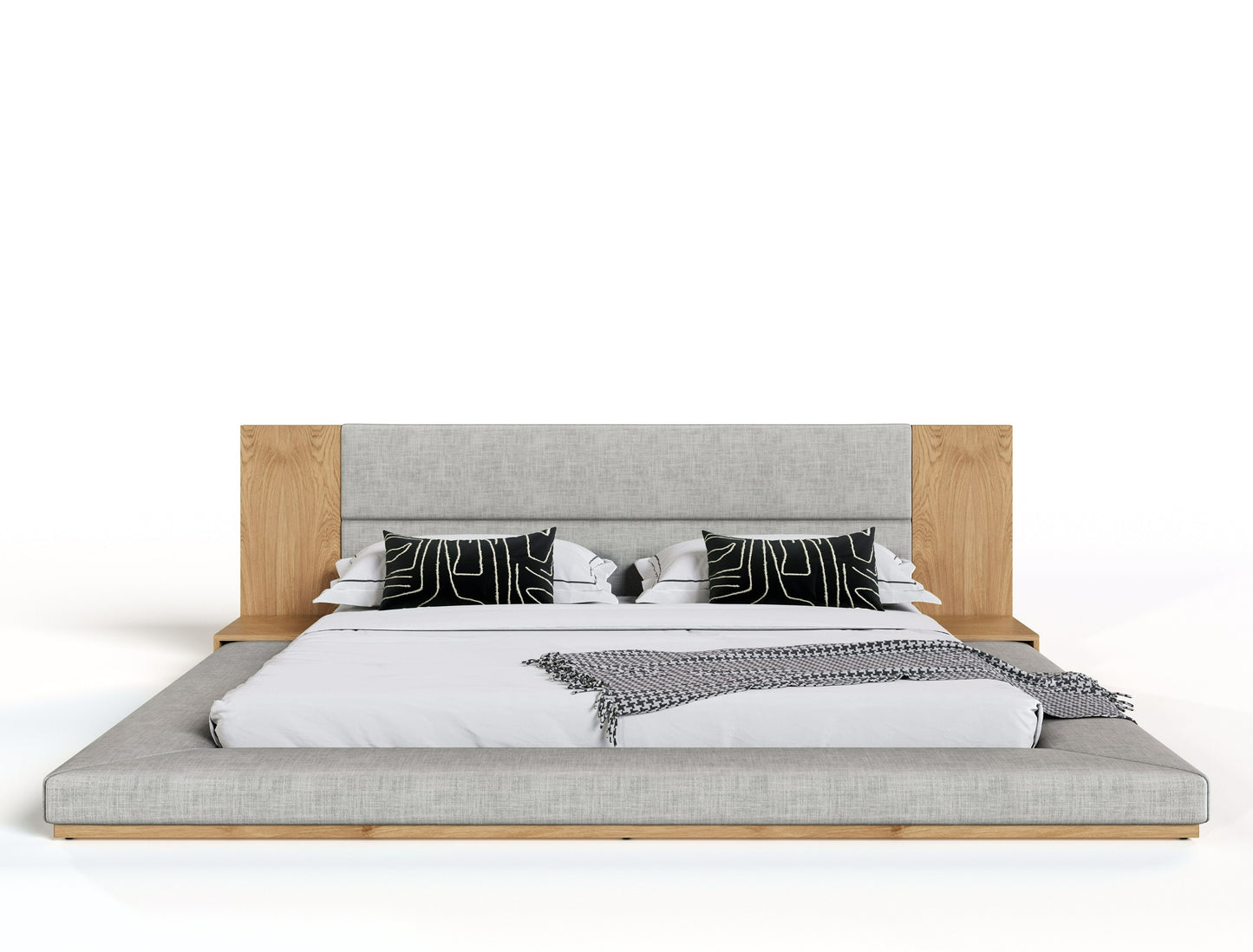 Nova Domus Jagger Modern Natural Oak Bed
