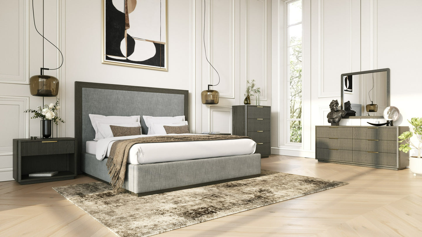 Nova Domus Santa Monica Modern Grey Wash Chest