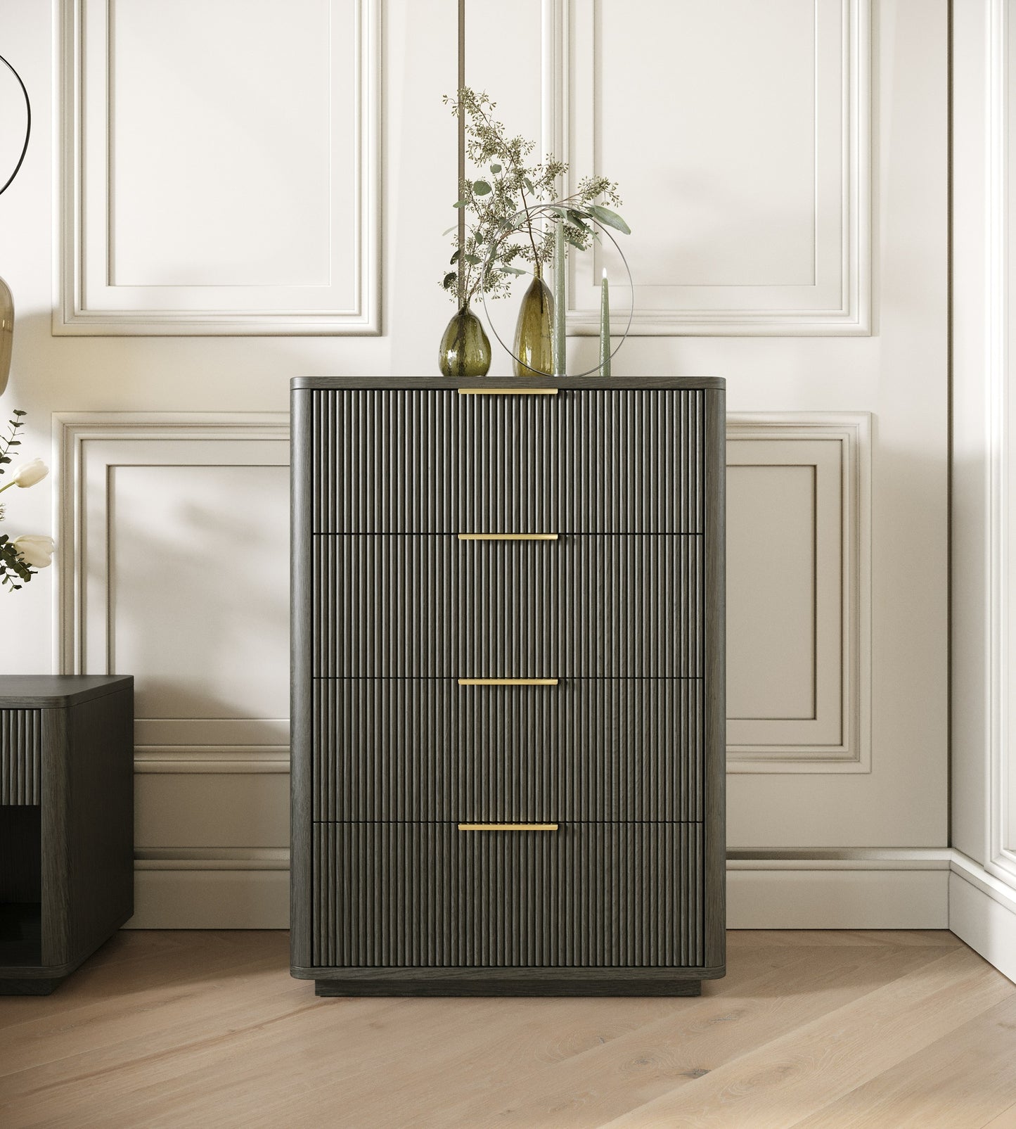 Nova Domus Santa Monica Modern Grey Wash Chest