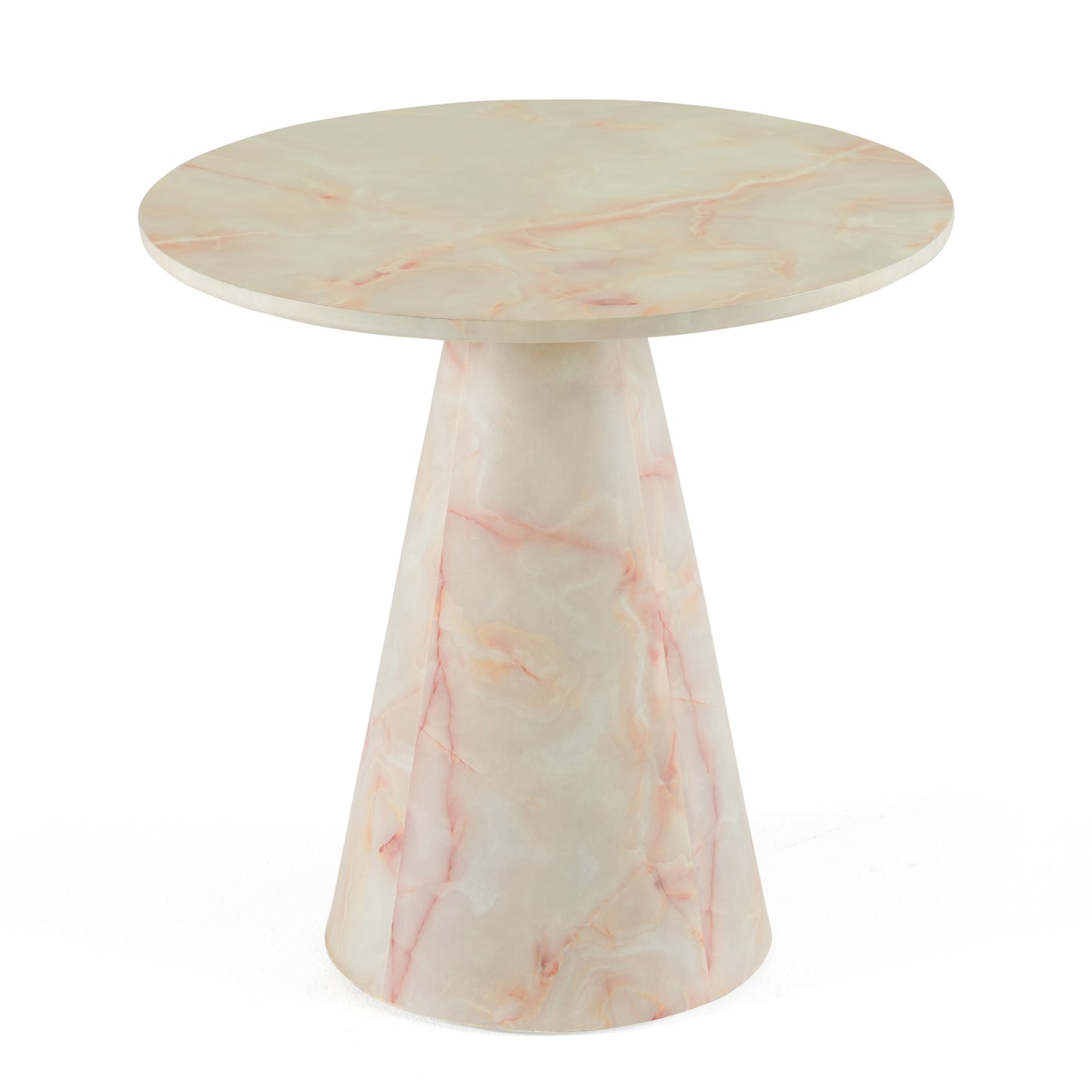 Modrest Pampa Modern Faux Marble End Table