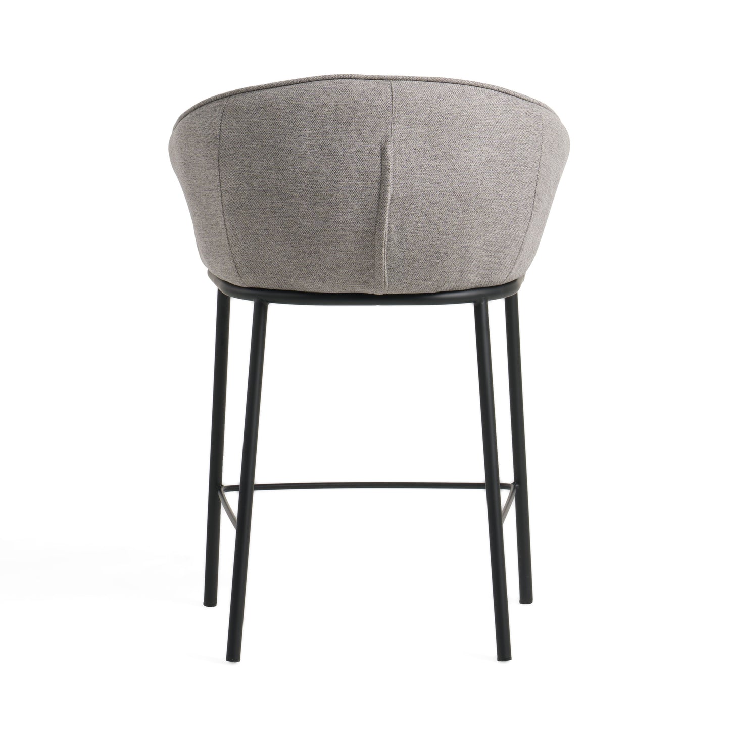 Modrest Rumi Modern Grey Counter Stool
