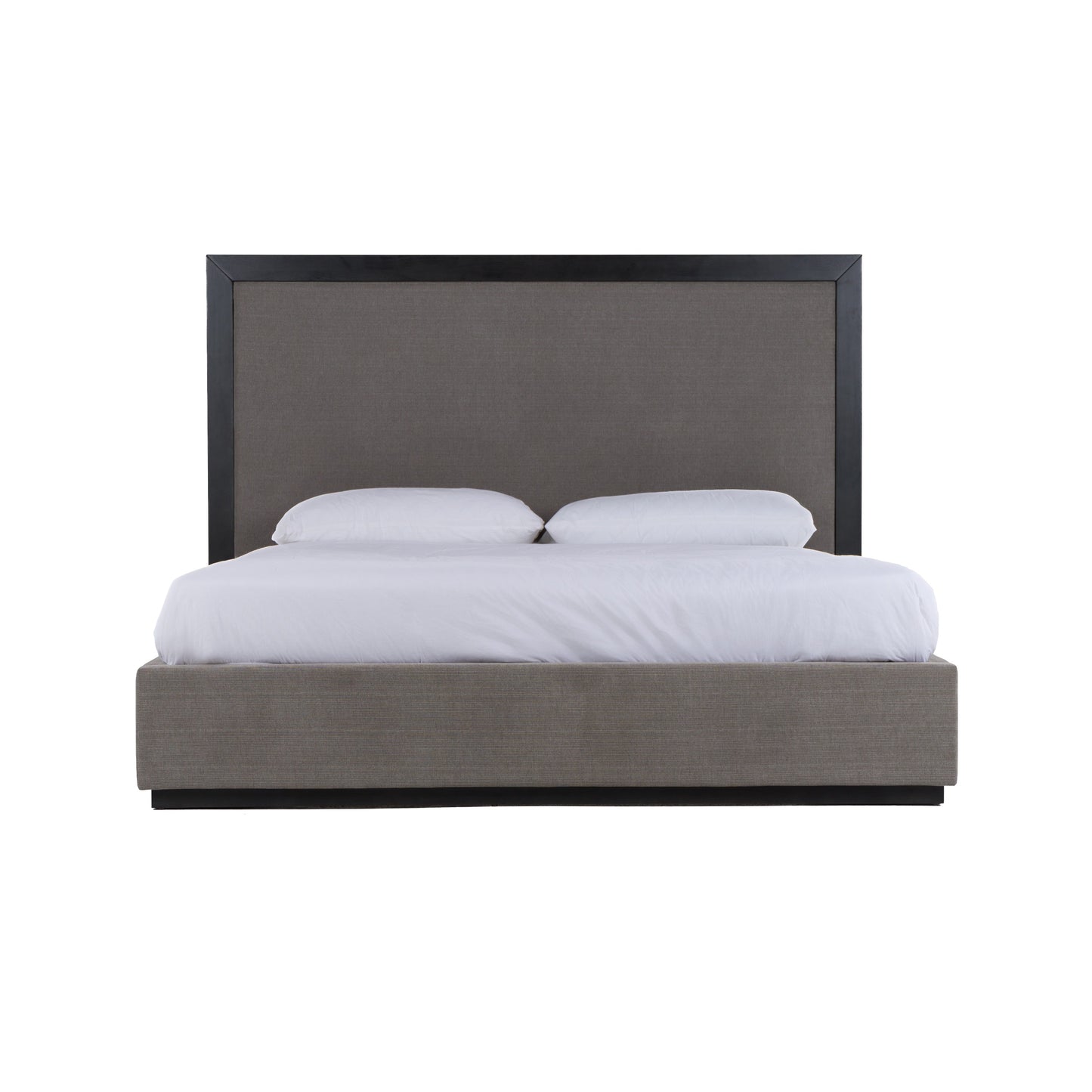 Nova Domus Santa Barbara Modern Grey Fabric Grey Wash Bed