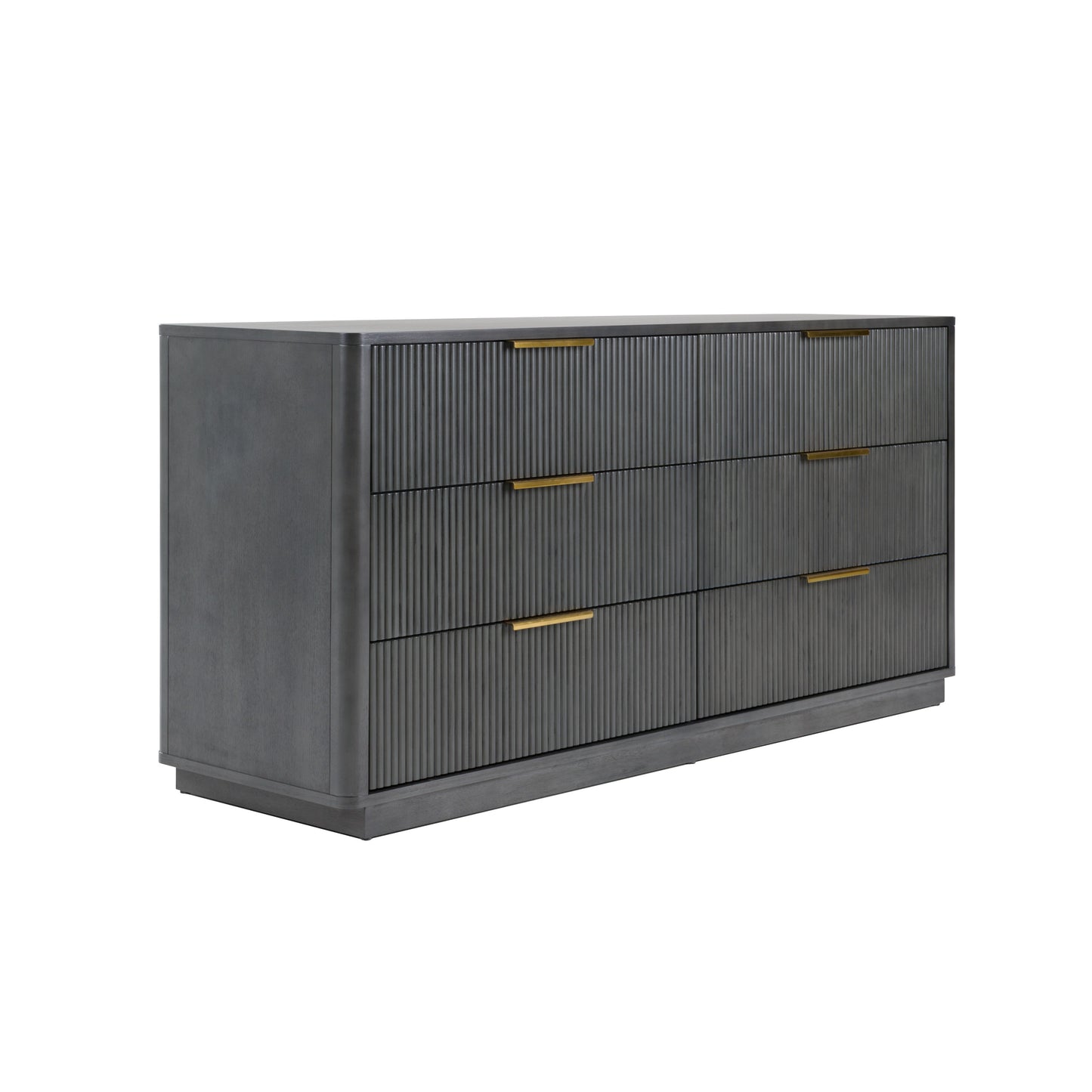 Nova Domus Santa Monica Modern Grey Wash Dresser