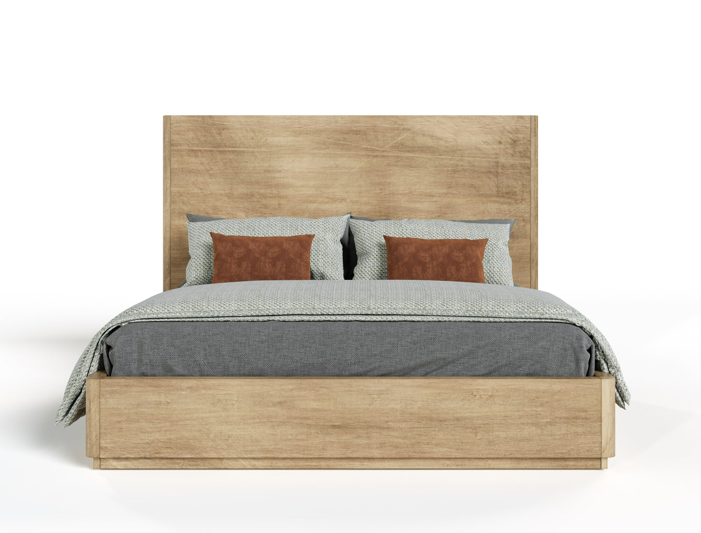 Nova Domus Santa Monica Modern Natural Oak Bed