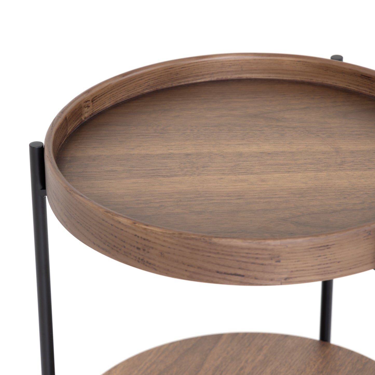 Modrest Savoy Modern Walnut End Table