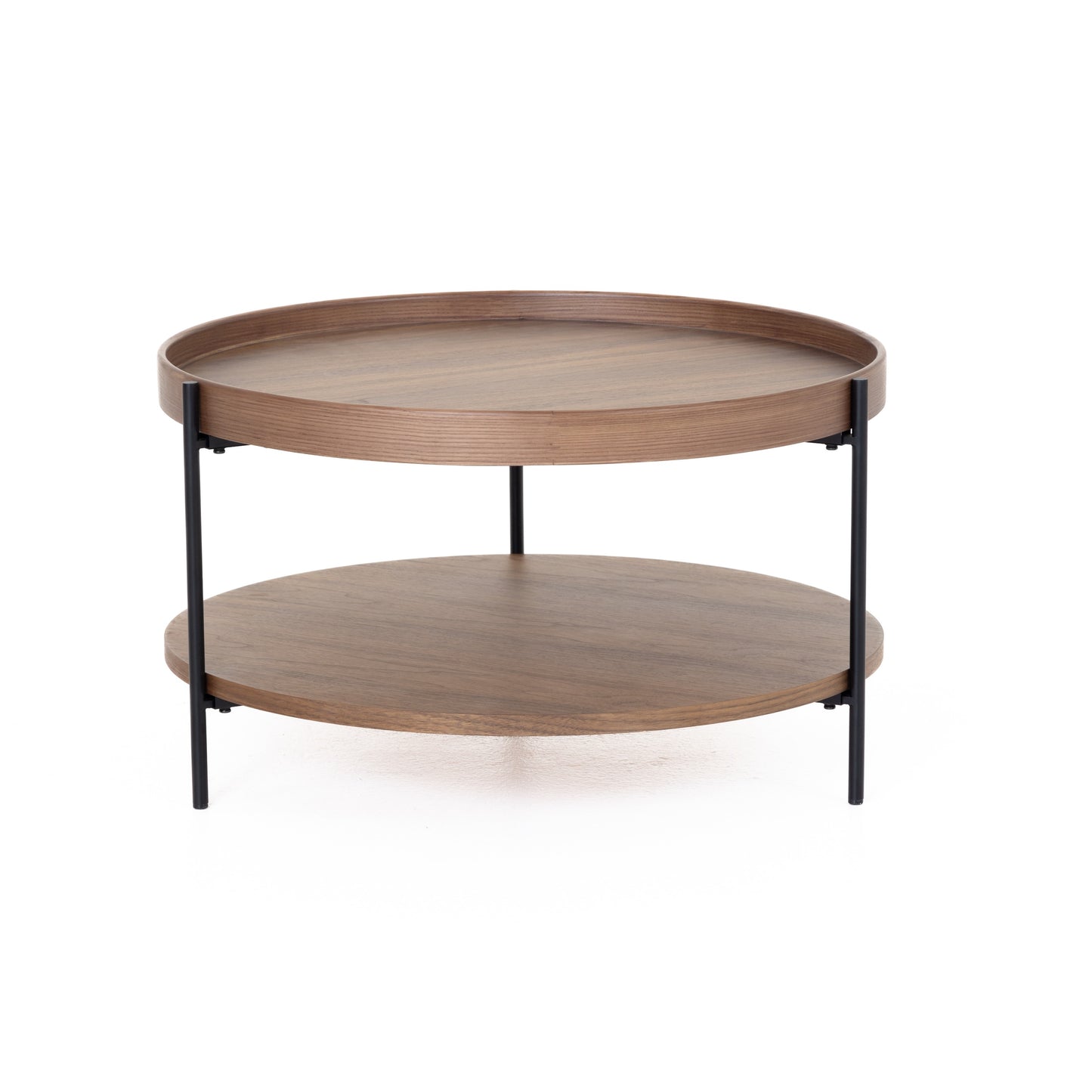 Modrest Savoy Modern Walnut Medium Coffee Table