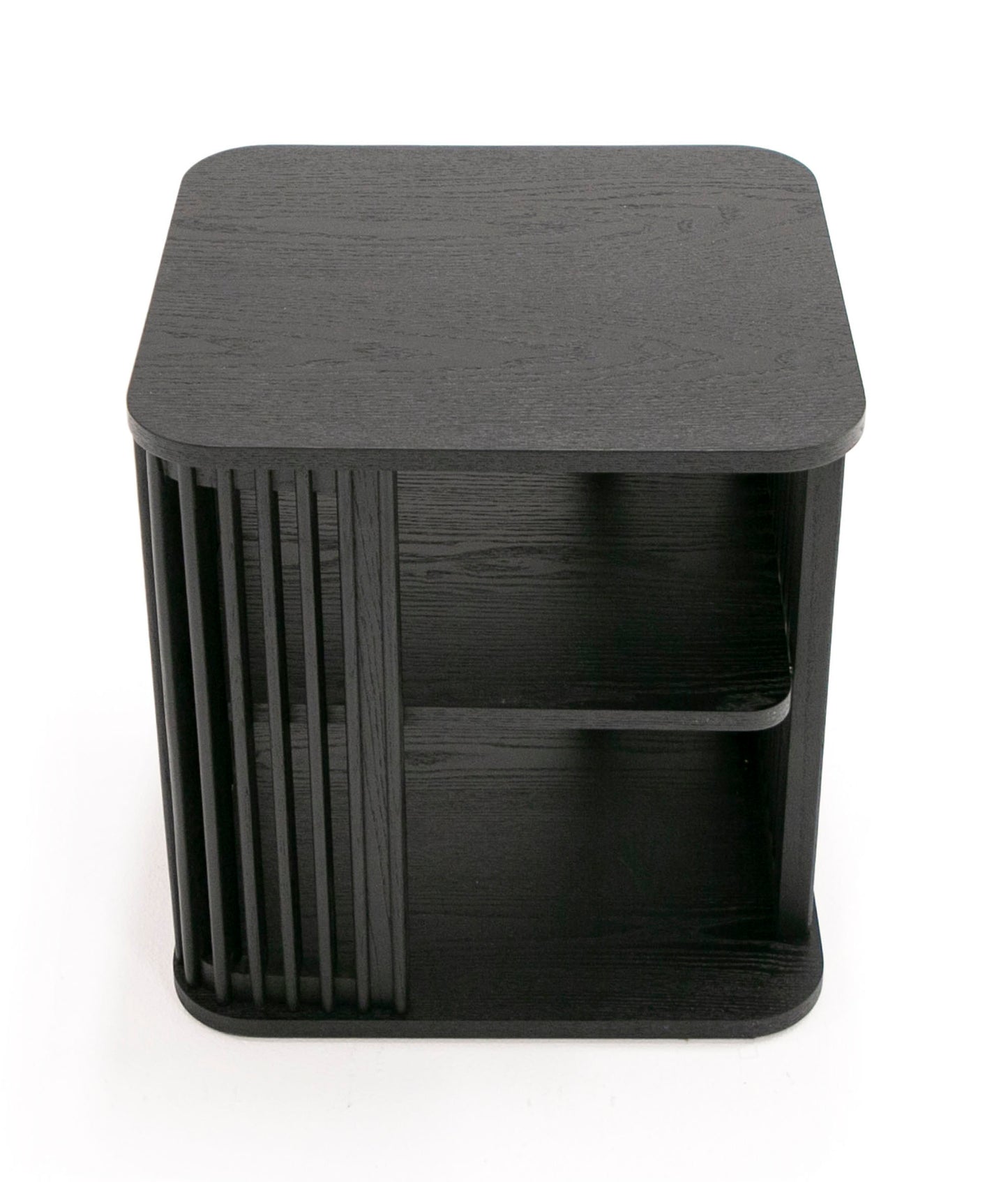 Modrest Thayne Modern Mid Century Black Ash End Table
