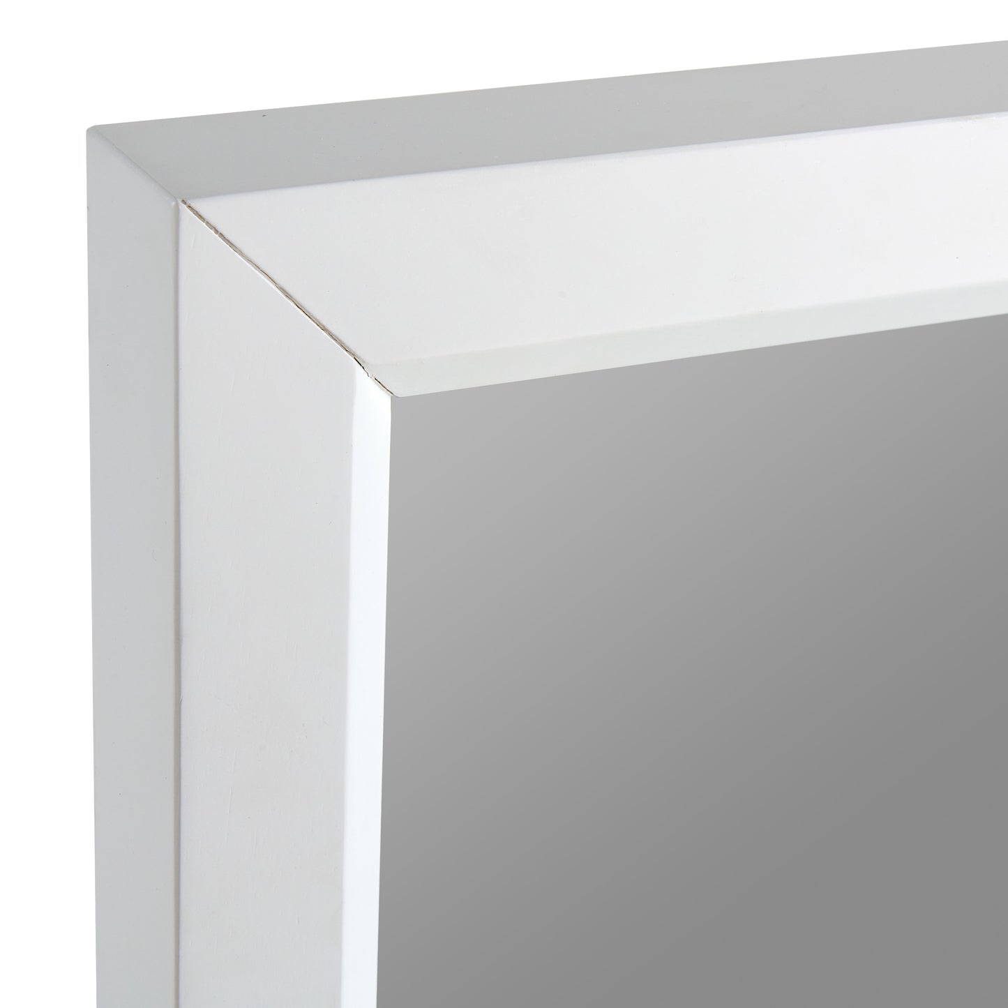 Nova Domus Valencia Contemporary White Mirror