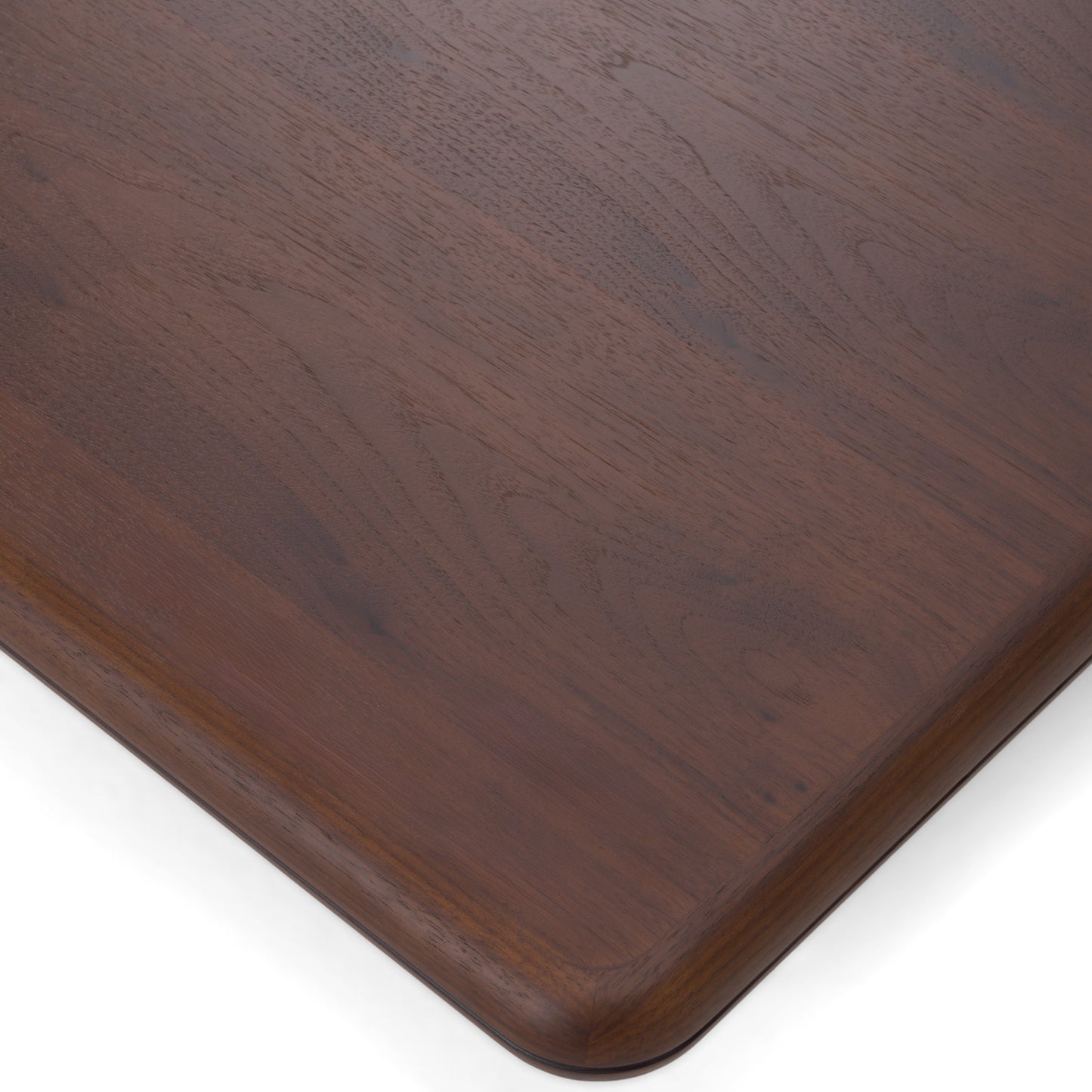 Modrest Valley Modern Walnut Titanium Coffee Table Set