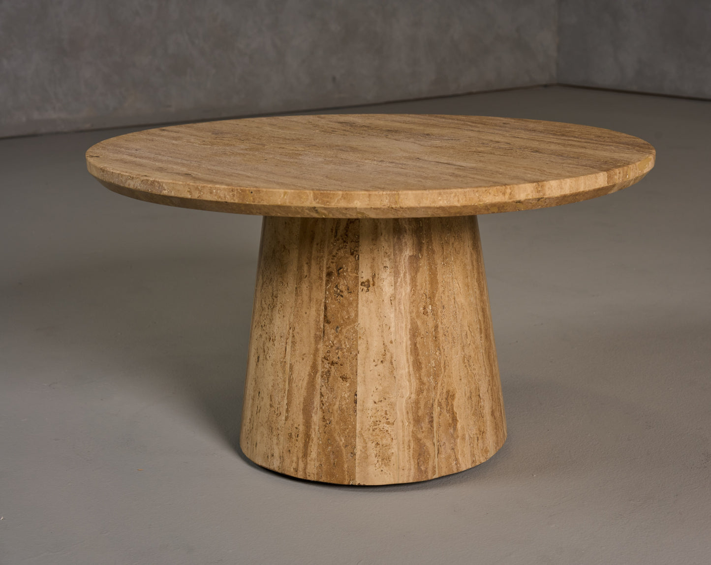 Modrest Velma Modern Travertine Marble Coffee Table
