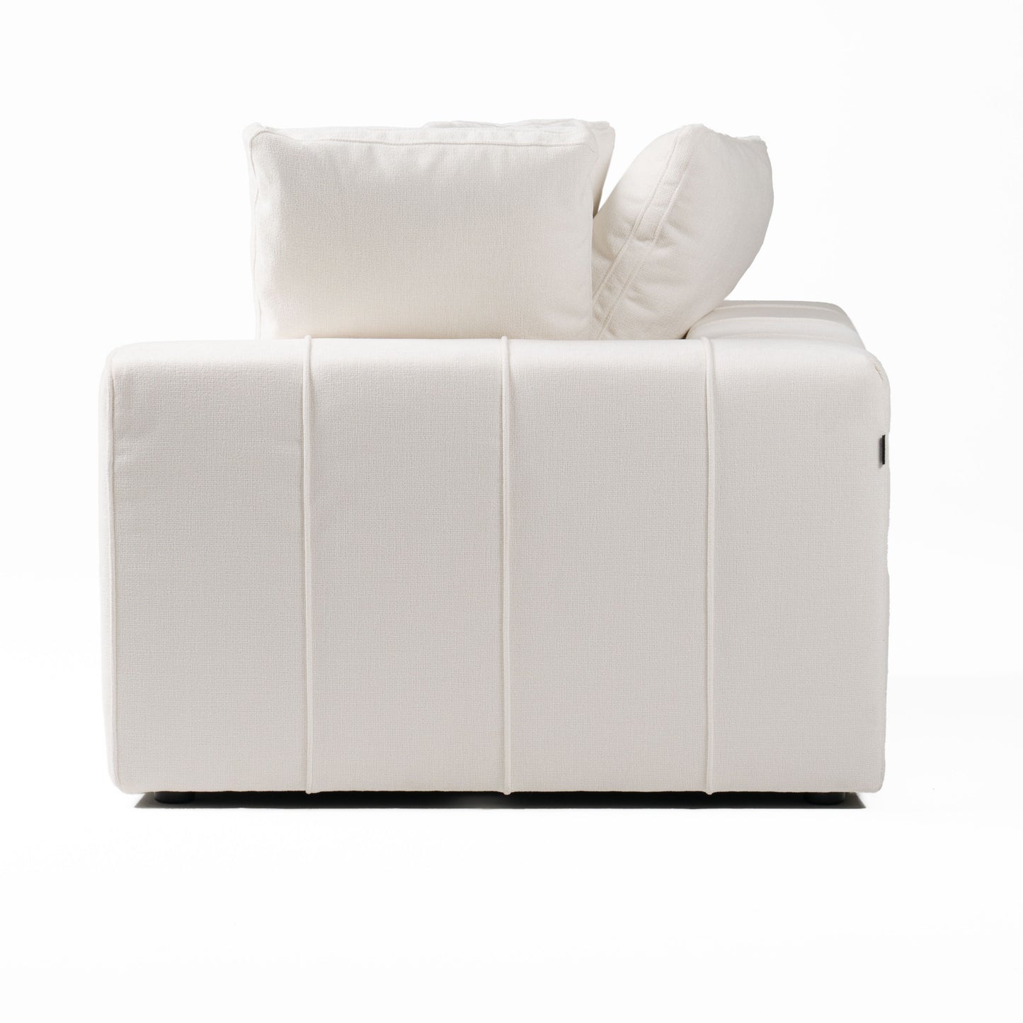 Divani Casa Vicki Modern Off-White Fabric Modular Sectional Sofa