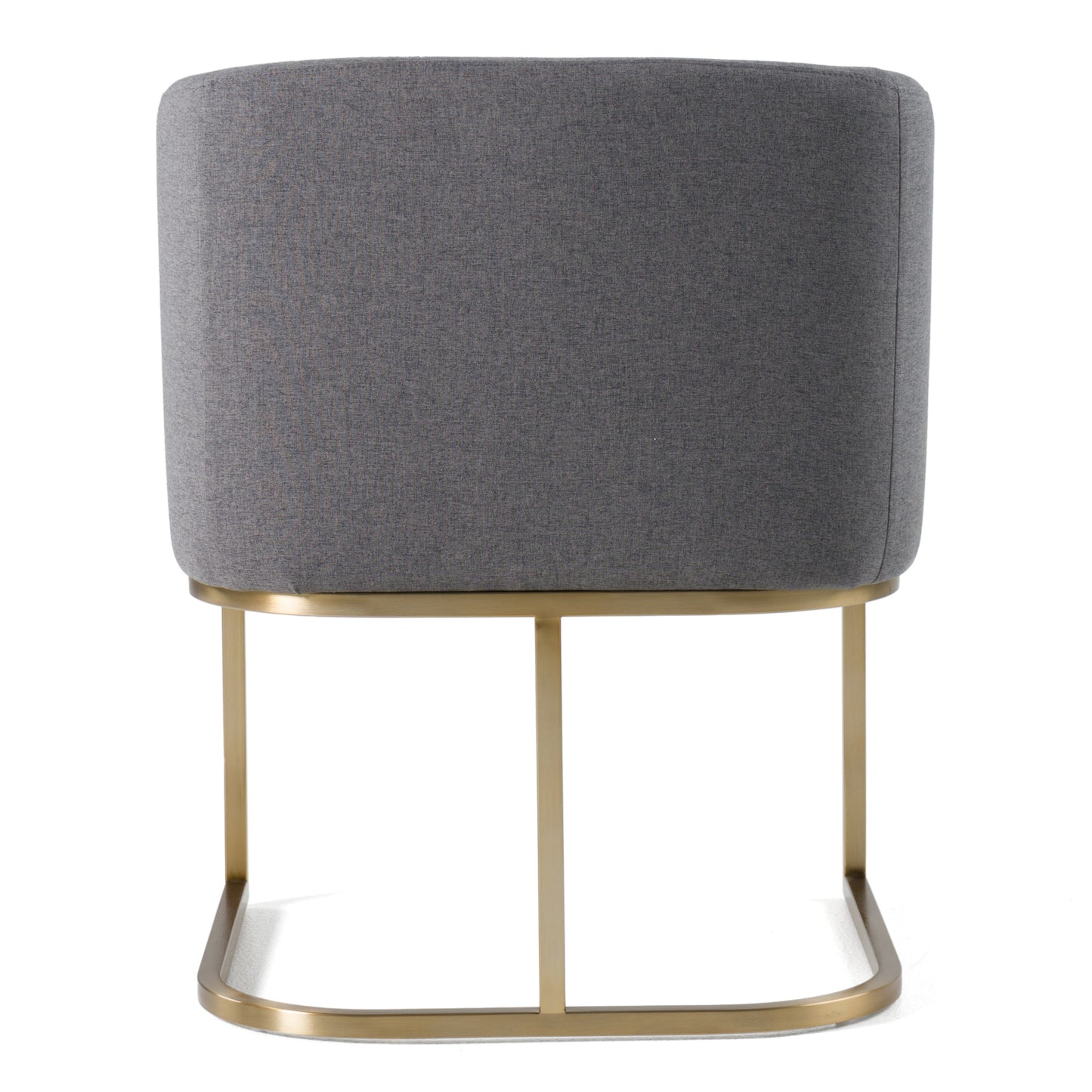 Modrest Yukon Modern Dark Grey Fabric Dining Chair