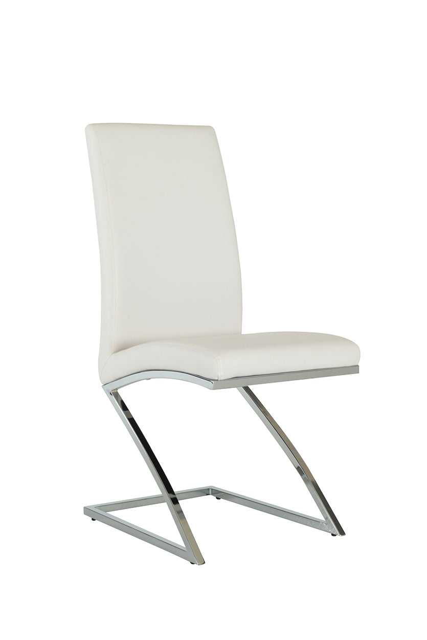 Angora Modern White Dining Chair