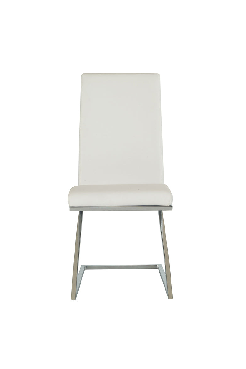 Angora Modern White Dining Chair