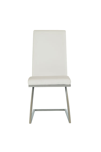 Angora Modern White Dining Chair