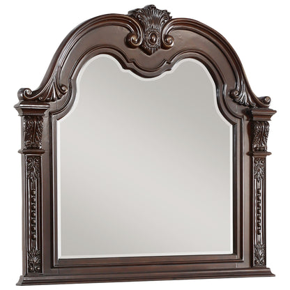 Homelegance Dresser Mirror Cavalier Dark Cherry Finish 1757-6