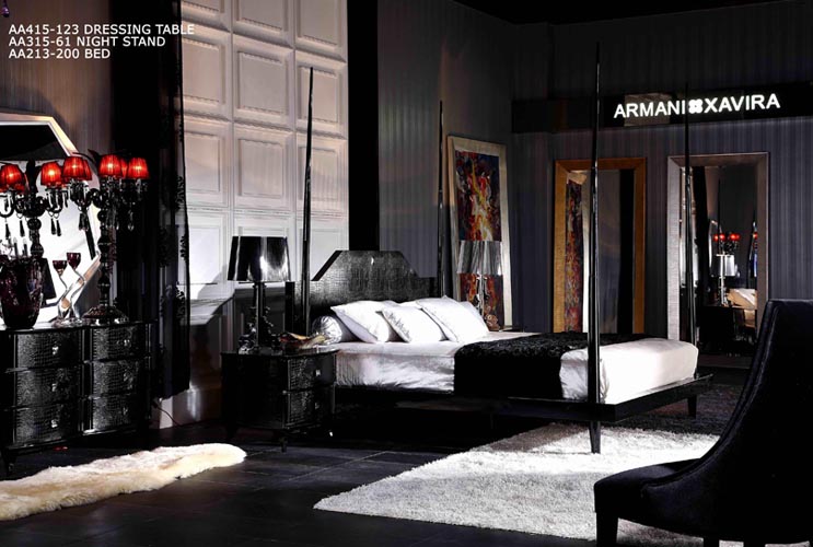 Gothic Armani Xavira Bed