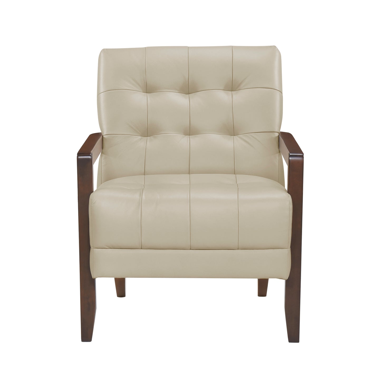 Homelegance Crafton Accent Chair in Beige Upholstery 1010BEG-1