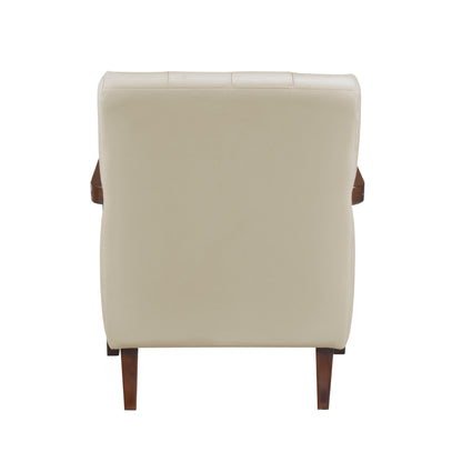 Homelegance Crafton Accent Chair in Beige Upholstery 1010BEG-1