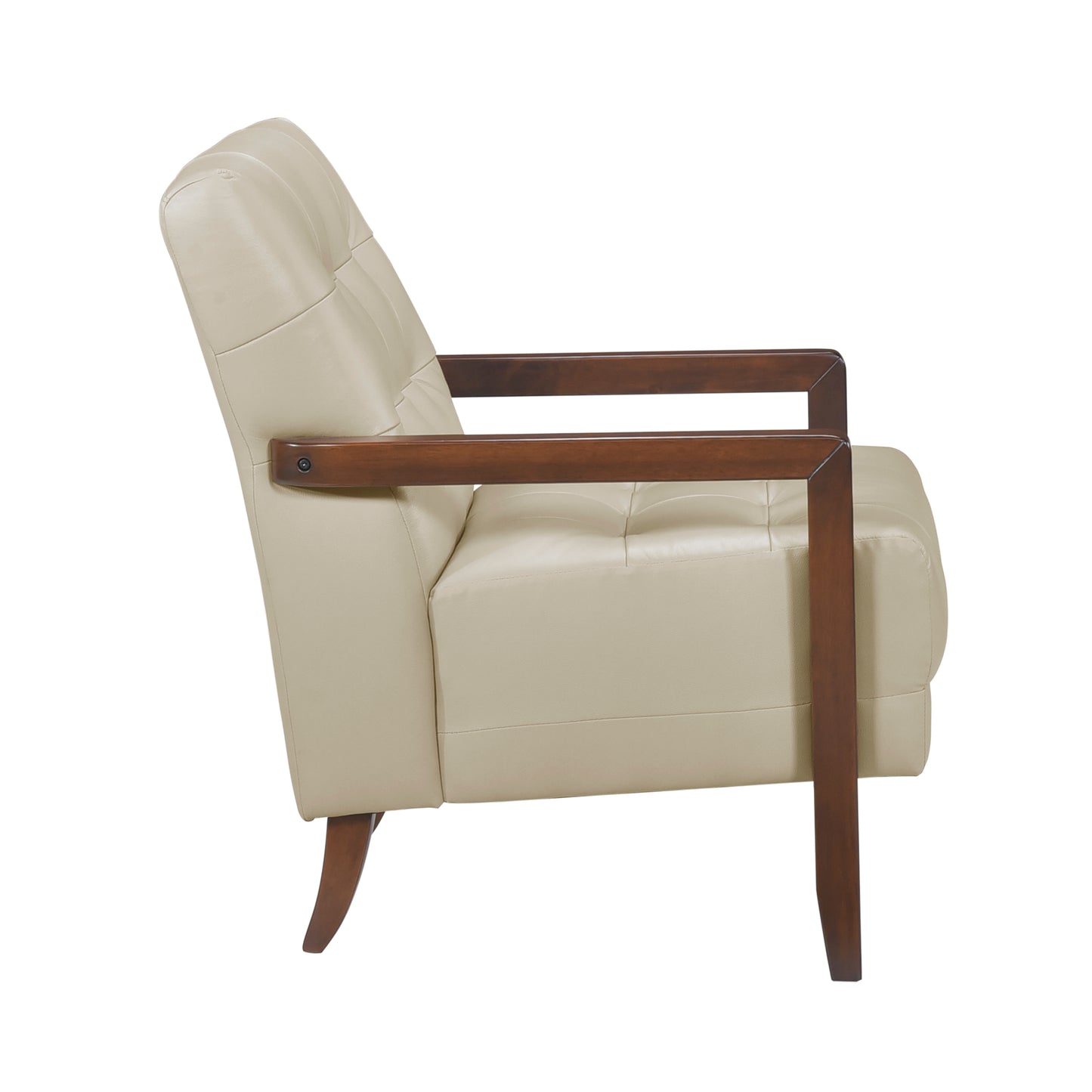 Homelegance Crafton Accent Chair in Beige Upholstery 1010BEG-1