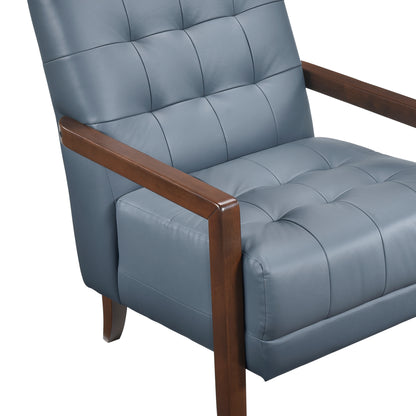 Homelegance Crafton Accent Chair in Blue Fabric with Stylish Design 1010BUE-1