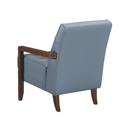 Homelegance Crafton Accent Chair in Blue Fabric with Stylish Design 1010BUE-1