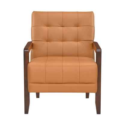 Homelegance Crafton Accent Chair in Gray Fabric with Stylish Design 1010RNG-1