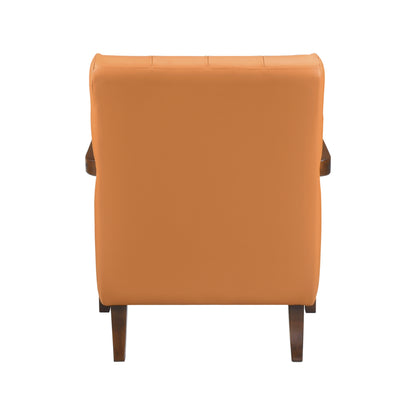 Homelegance Crafton Accent Chair in Gray Fabric with Stylish Design 1010RNG-1
