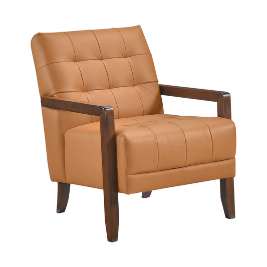 Homelegance Crafton Accent Chair in Gray Fabric with Stylish Design 1010RNG-1