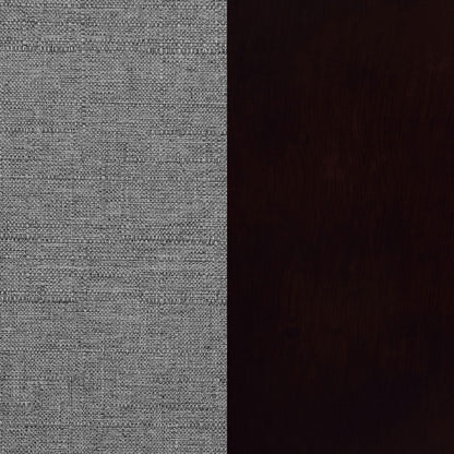 Mulberry Fabric Upholstered Counter Chair Grey (Set of 2)
