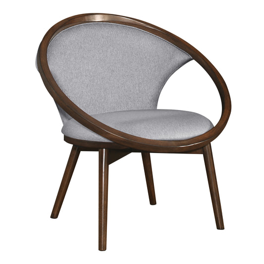 Homelegance Lowery Accent Chair in Gray Tweed Herringbone Fabric 1033F4S