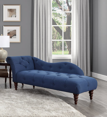Homelegance Blue Hill Chaises in Textured Blue Fabric 1044BU-5