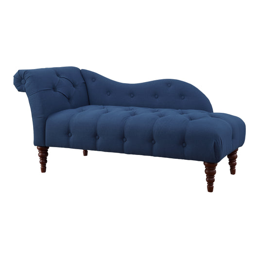 Homelegance Blue Hill Chaises in Textured Blue Fabric 1044BU-5