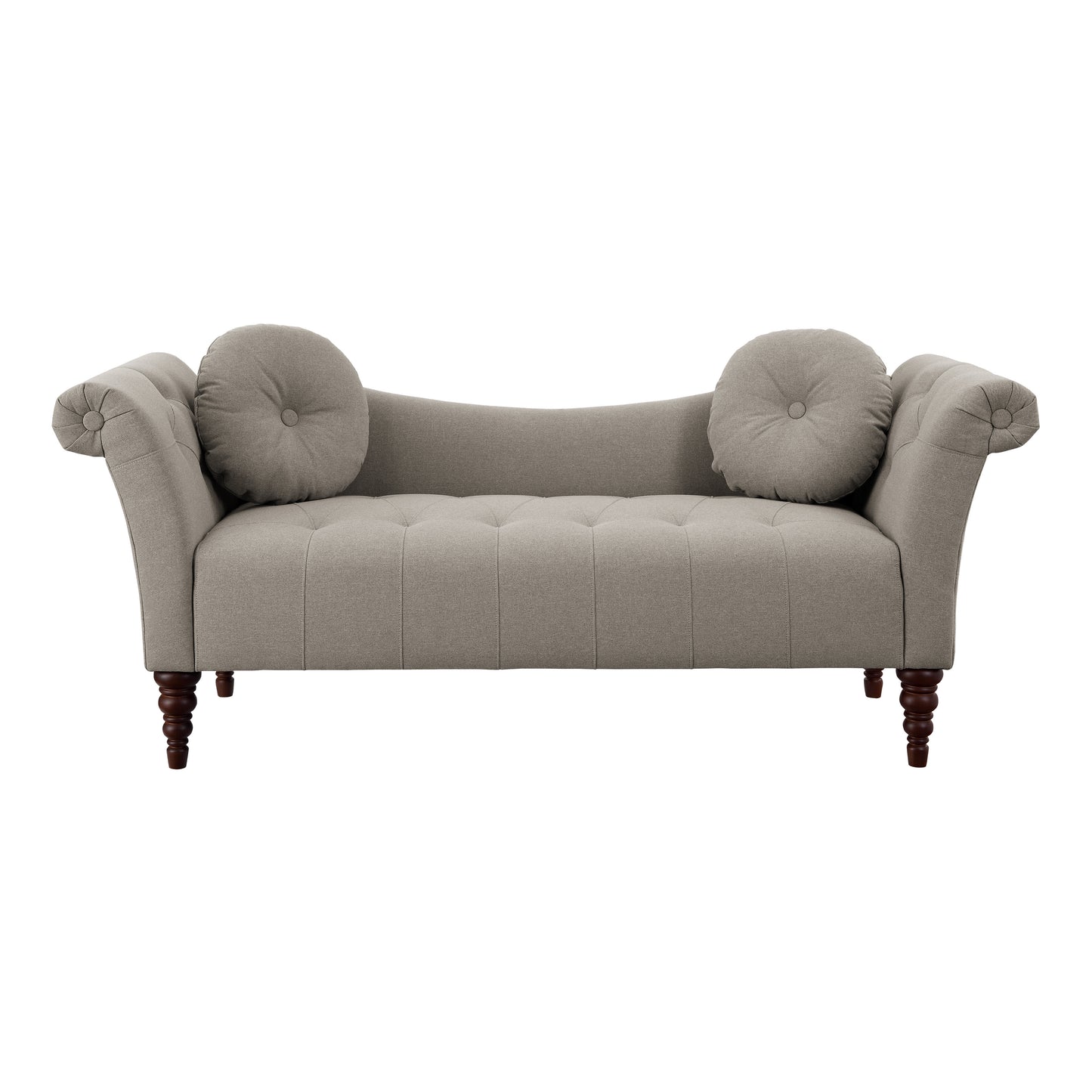 Homelegance Adira Brown Textured Sectional Sofa with Button Tufting 1045BR-3