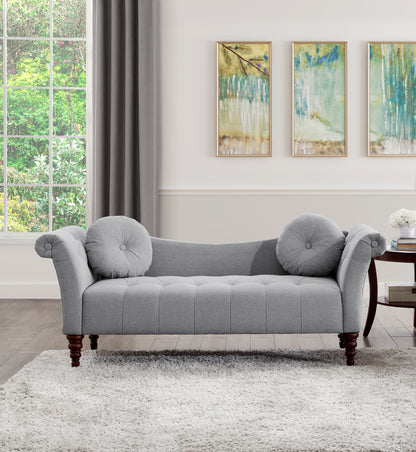 Homelegance Adira Sectional Sofa Dove Gray Elegant Comfort 1045DV-3