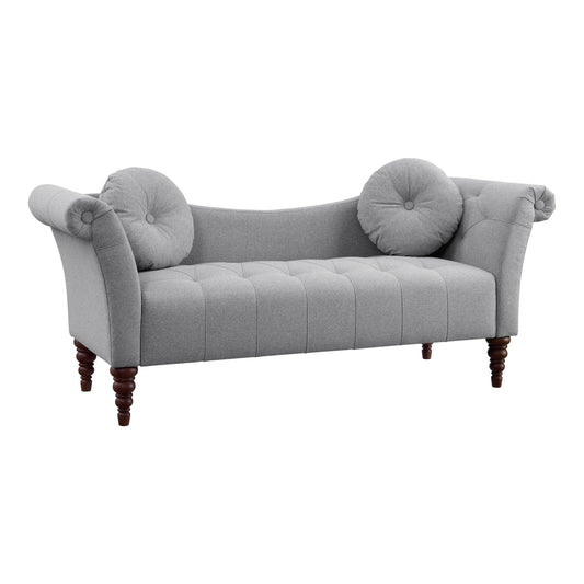 Homelegance Adira Sectional Sofa Dove Gray Elegant Comfort 1045DV-3