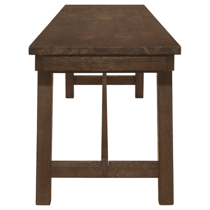 Reynolds 6-piece Rectangular Dining Table Set Brown Oak