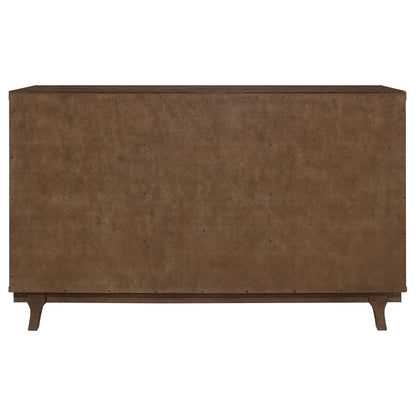 Reynolds 2-door Sideboard Buffet Storage Cabinet Brown Oak