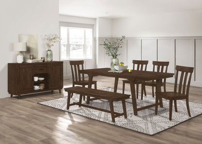 Reynolds 2-door Sideboard Buffet Storage Cabinet Brown Oak