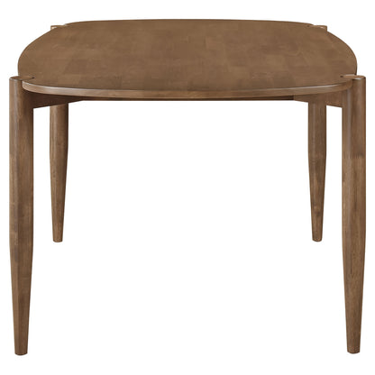 Dortch Oval 63-inch Solid Wood Dining Table Walnut