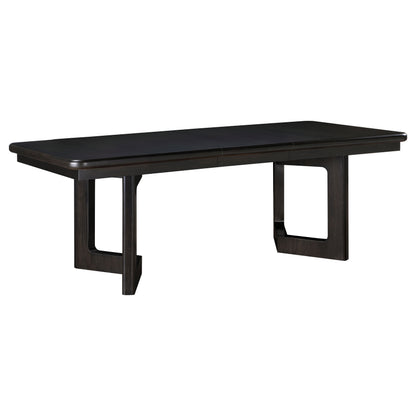 Hathaway 7-piece Rectangular Dining Table Set Acacia Brown
