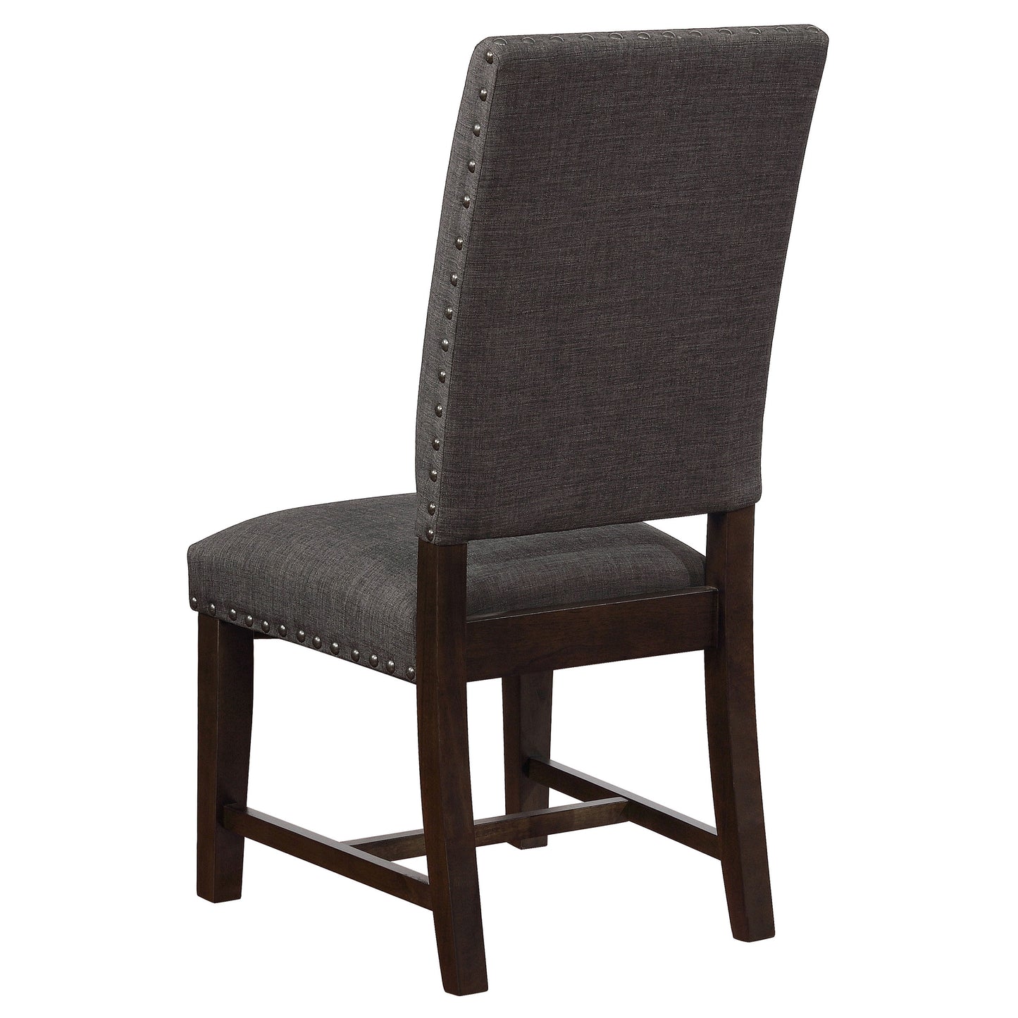 Twain Upholstered Dining Side Chair Warm Grey (Set of 2)
