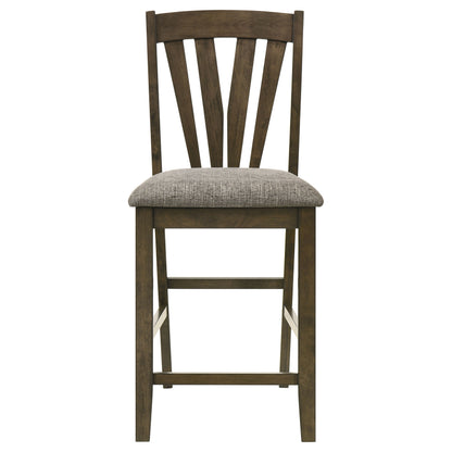 Canfield Counter Height Dining Side Chair Brown (Set of 2)