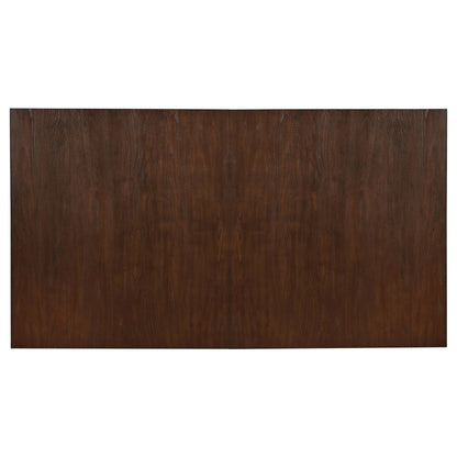 Brockway 104-inch Extension Leaf Dining Table Antique Java