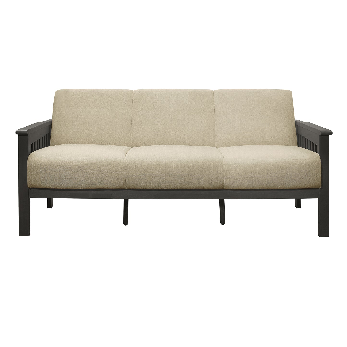 Homelegance Lewiston Sectional Sofa Antique Gray Light Brown 1104BR-3