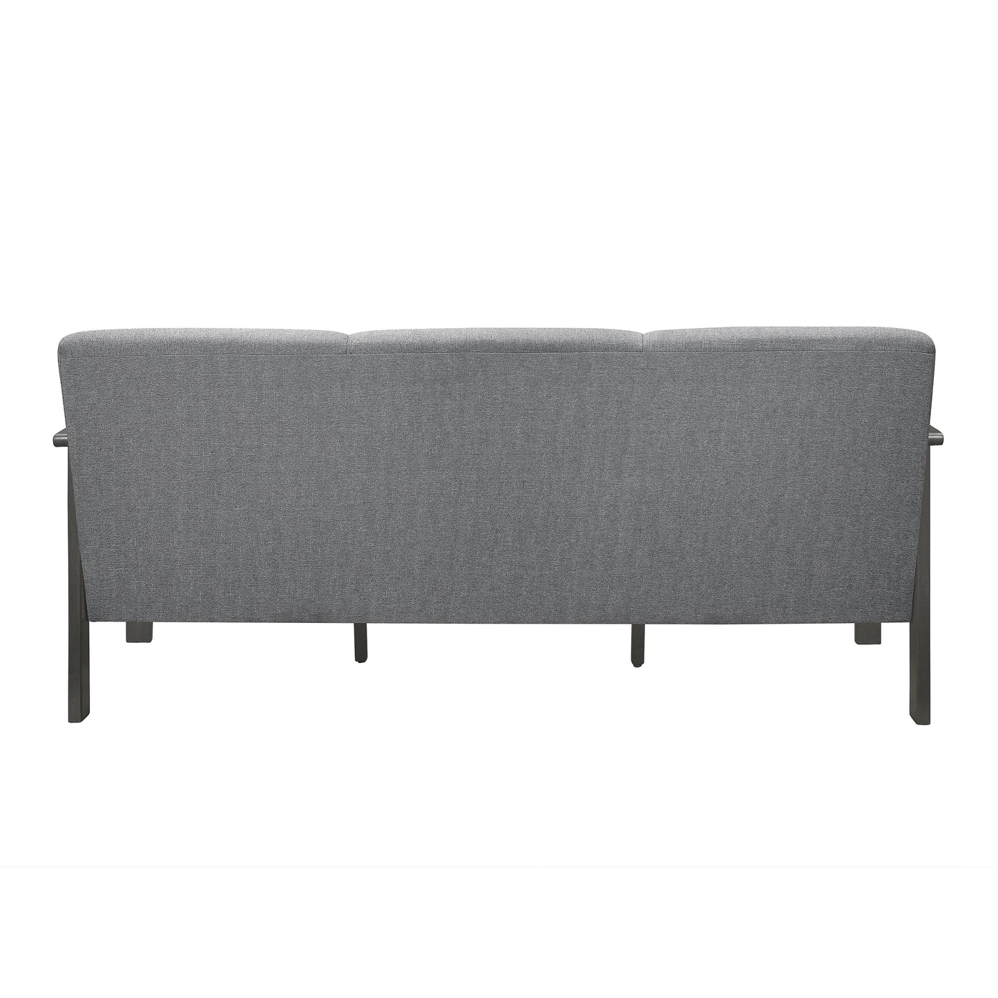 Homelegance Lewiston Sectional Sofa Antique Gray Linen-Like Upholstery 1104GY-3