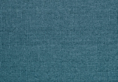 Homelegance Damala Loveseat in Textured Blue Fabric with Walnut Finish 1138BU-2