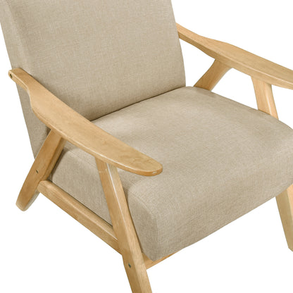 Homelegance Accent Chair in Brown Fabric with Stylish Design 1138NABR-1