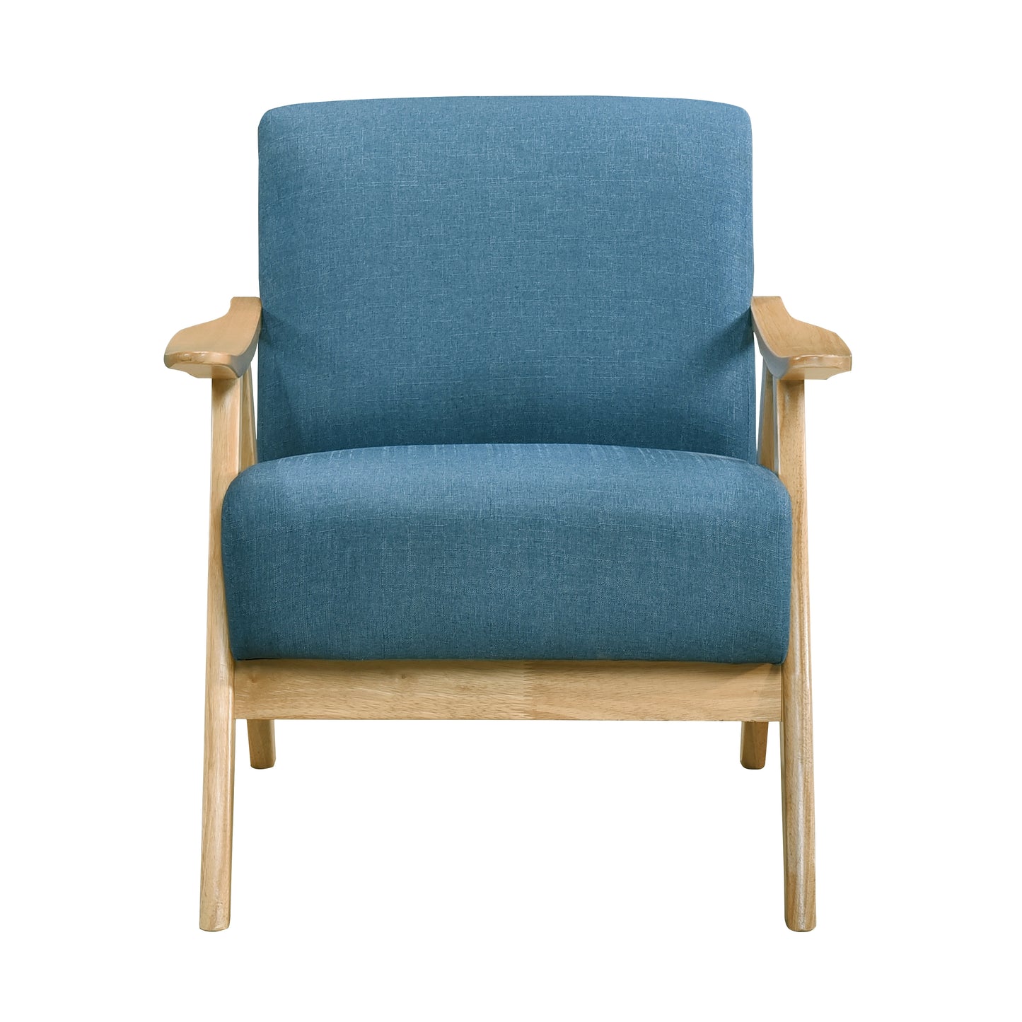 Homelegance Accent Chair in Rich Brown Fabric with Elegant Design 1138NABU-1